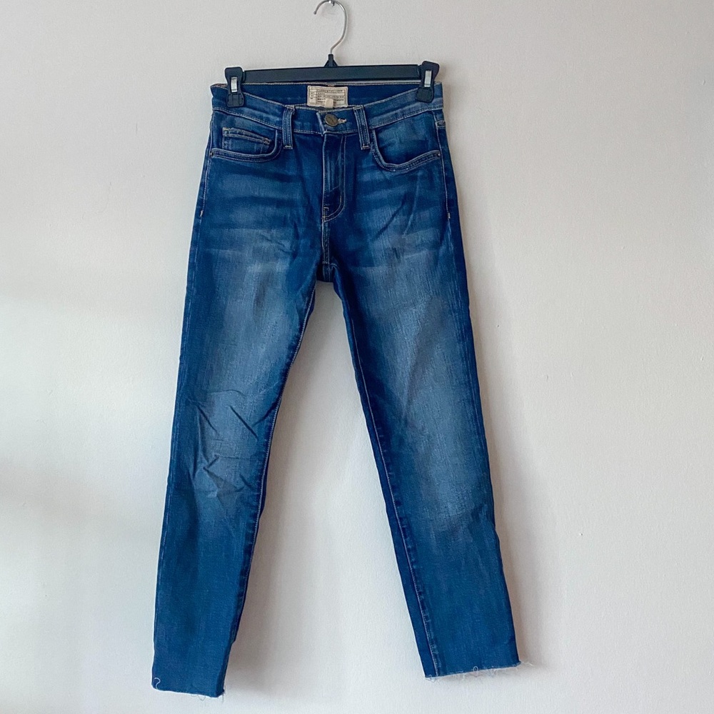 NWOT altered in length, Current Elliott jeans, high waist stiletto, size 24